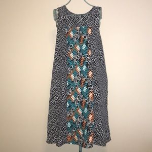 Xhilaration Geometric Print Shift Dress